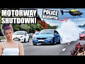 🐒 CAR SHOW SHUTS DOWN MOTORWAY - POLICE HELICOPTER CALLED!