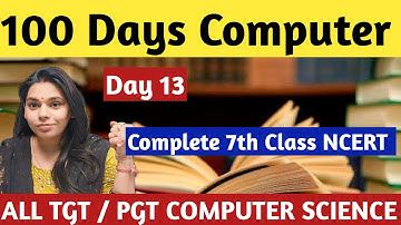 DAY 14- Complete CLASS 7th Computer Science | 100 Days COMPUTER #nsclasses #computerscience