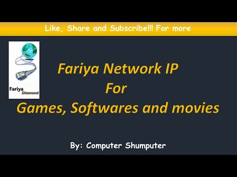 Fariya network server IP free videos, songs, software and games