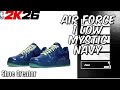 How To MAKE Nike Air Force 1 Low "Patent Leather Mystic Navy" In NBA 2K26 - Shoe Creator