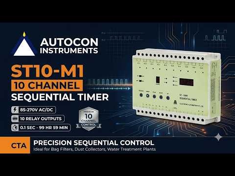 EAPL ST10-M1 10 Channel Sequential Switching Timer | 85–270V AC/DC