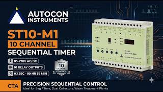 EAPL ST10-M1 10 Channel Sequential Switching Timer | 85–270V AC/DC