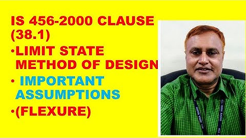 RCC|Limit State of Design|Important ASSUMPTIONS|Flexure|#cstechguruji#civilengineer#R.C.Design