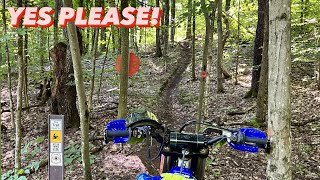 Amazing Michigan Single Track | Tomahawk B Dirt Bike Trail