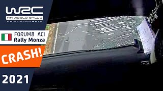 Adrien Fourmaux CRASH on WRC FORUM8 ACI Rally Monza 2021