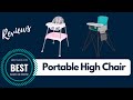 Portable High Chair For Indoor And Outdoor Use