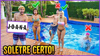 SOLETRE A PALAVRA ERRADA = CAIR NA PISCINA!! ( NOVO MINIGAME ) [ REZENDE EVIL ]