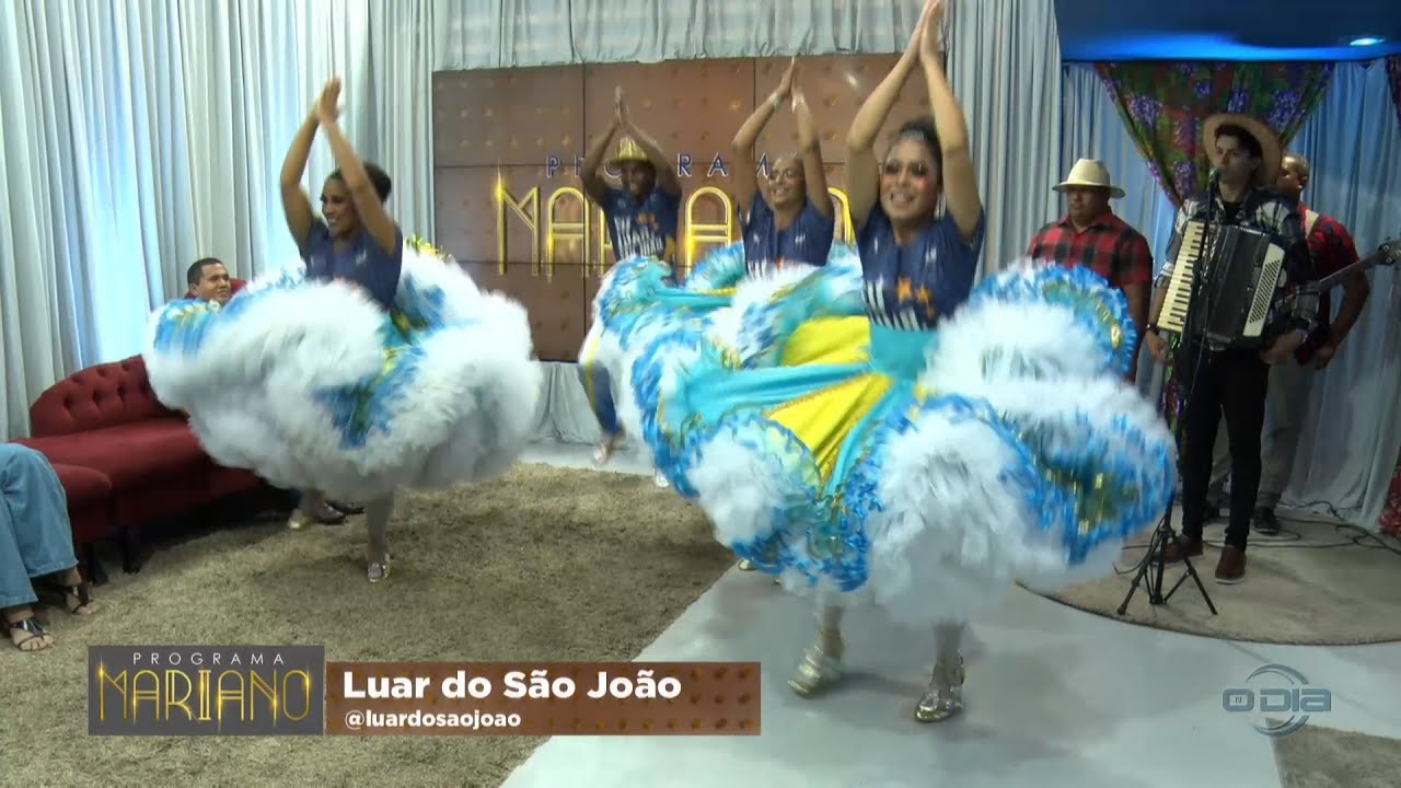 Grupo Luar do São João se apresenta no Programa Mariano 10 06 2023