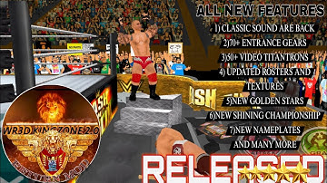 WR3D KRM MOD RELEASED | WR3D KINGZONE ALL NEW FEATURES| BASH IN BERLIN ARENA