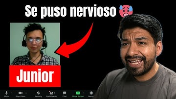 Así es una ENTREVISTA TÉCNICA para DESARROLLADOR JUNIOR