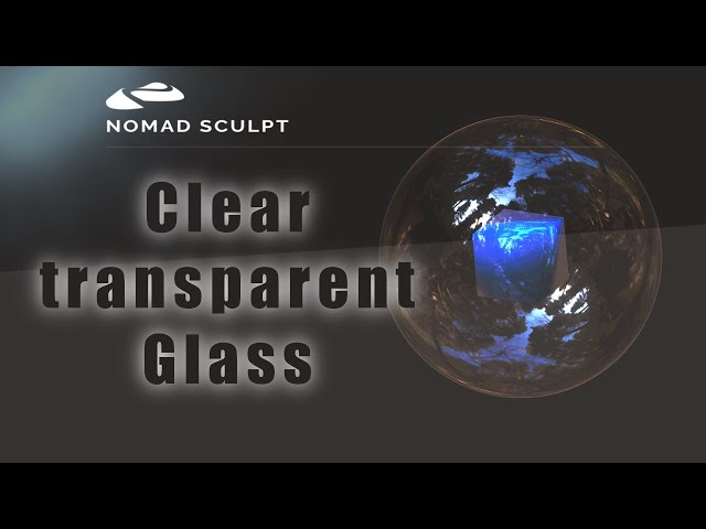 Nomad Sculpt - Clear transparent Glass 