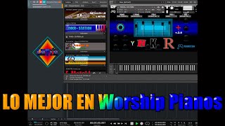 LO MEJOR en Worship Pianos🎼🎹YNKR+ STATION v.2.0 Library 😱Las mejores Librerías Kontakt😱By  LMTYM🔥💯