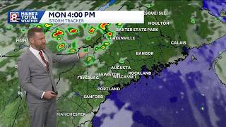 Afternoon sun but storms up north (8/24/26)