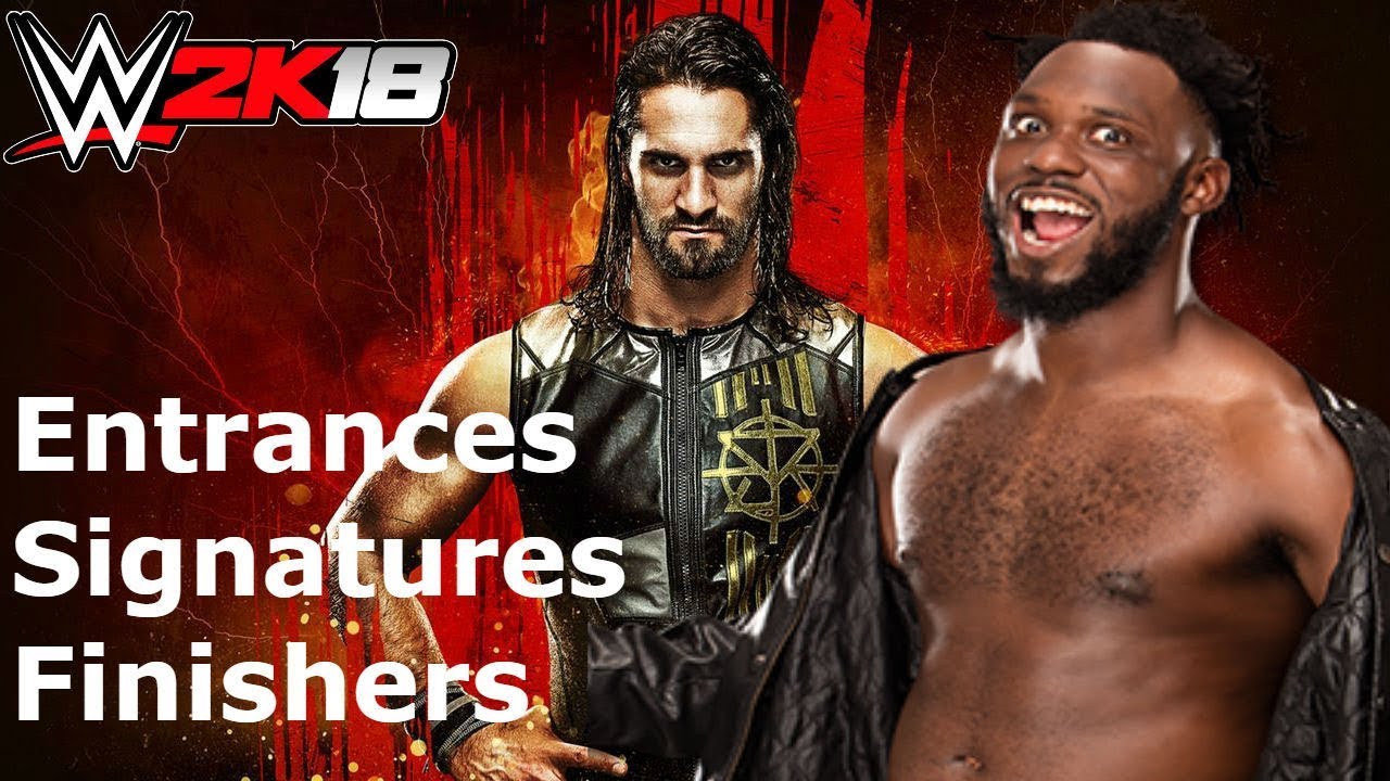WWE 2K18 Rich Swann: Entrance/Signatures/Finishers