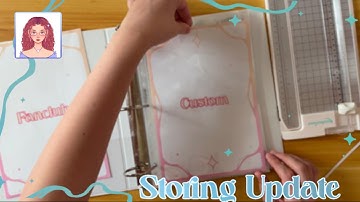 Storing Update: Twice “This Is For” + Binder Redesign! (Binder Maintenance)  