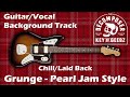 Laid Back Grunge Guitar Backing Track - Pearl Jam Style -  Key of A