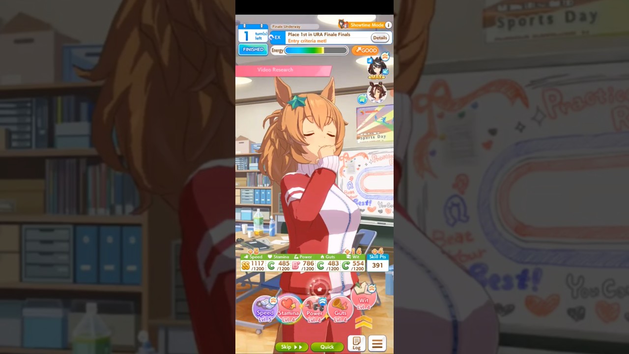 Umamusume Taiki Shuttle Unity Cup Final and Ura Finale Finals (Showtime Event Level 4)