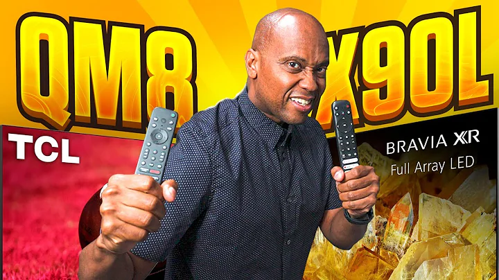 (Filmed In HDR) TCL QM8 VS Sony X90L | Let The Battle Begin! (IN HDR)