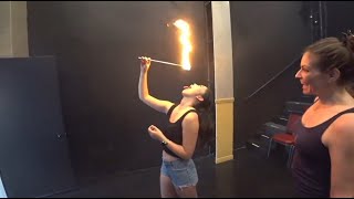 ExtraEmily Learns Firebreathing