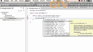 Lập trình Java - Tìm hiểu về công cụ Eclipse - Bài 3