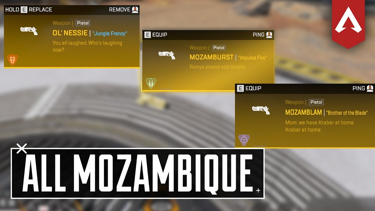 April fools event All Mozambique Apex Legends YouTube