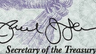 Secretary Lew's new signature unveiled