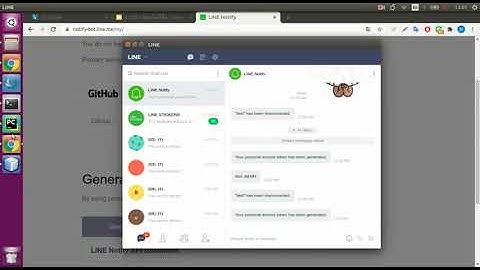 การส่งข้อความแจ้งเตือน line notify ด้วย python