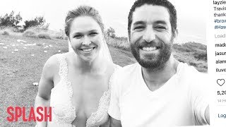 First Photo of Ronda Rousey on Her Wedding Day | Splash News TV