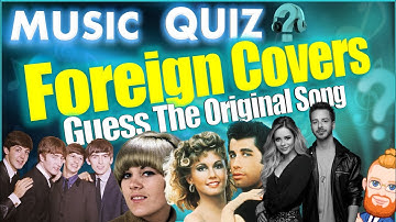 Foreign Language Covers | Guess The Original Song | Music Quiz 🎵