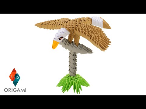 3D Origami - Eagle -Tutorial
