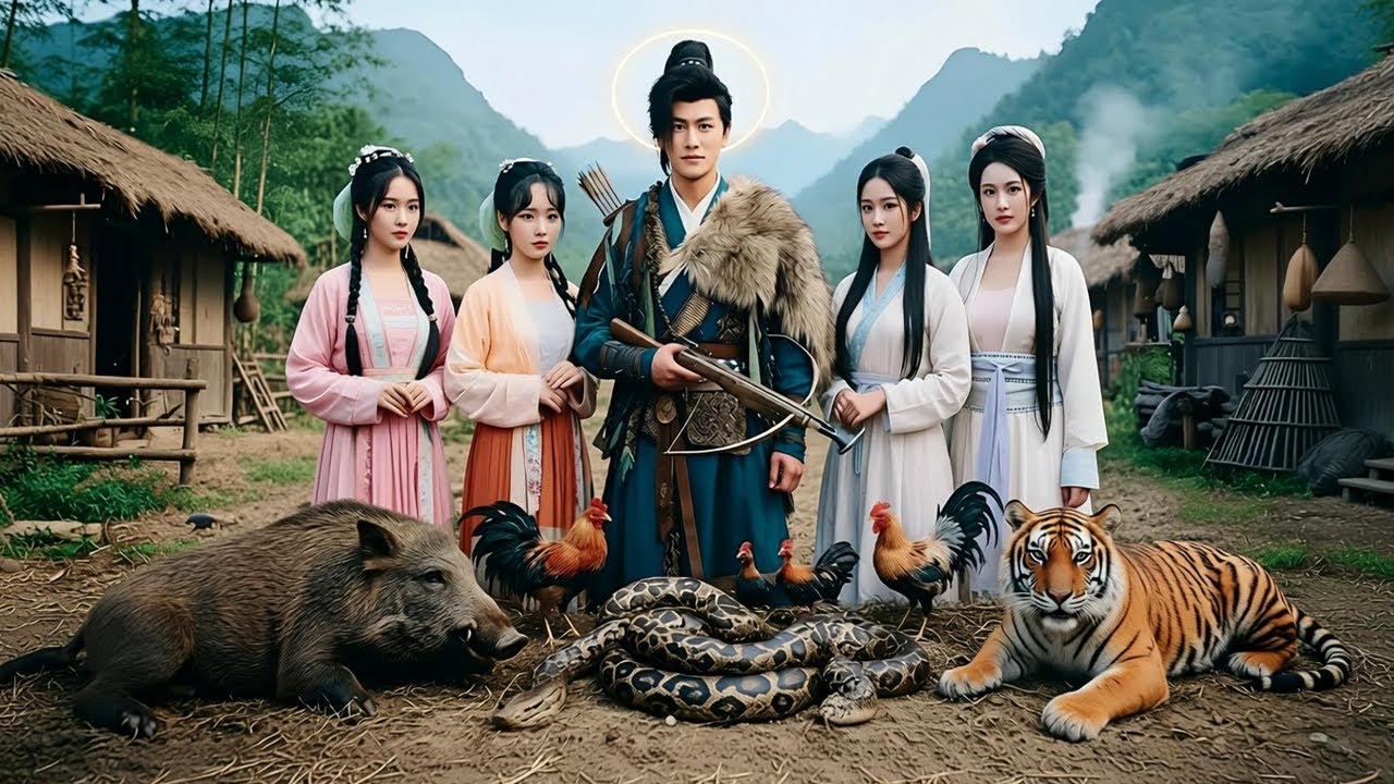 पुनर्जन्म लेकर गरीब शिकारी बना, दिव्य शिकार प्रणाली जागृत—सारी सुंदरियां उसके अधीन!