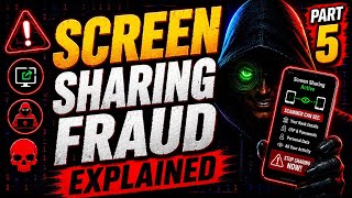 Famous Screen Sharing Fraud Explained: Hackers Can See Everything 🚨 | Part 5 Wealth