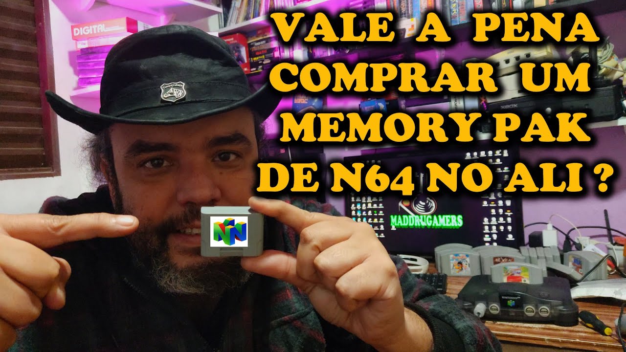 Comprei um MEMORY PAK DE 64 NO ALI EXPRESS !! Vale a pena ?