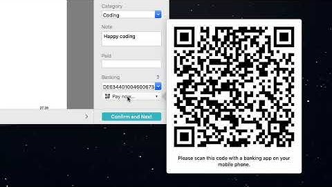 SEPA QR Code and Receipts macOS App