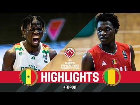 Senegal 🇸🇳 v Mali 🇲🇱 | Basketball Game Highlights | FIBA Olympic Pre-Qualif. Tournament 2023 Nigeria