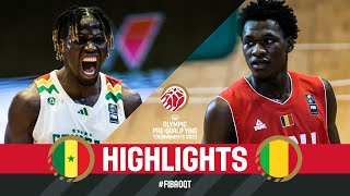 Senegal 🇸🇳 v Mali 🇲🇱 | Basketball Game Highlights | FIBA Olympic Pre-Qualif. Tournament 2023 Nigeria