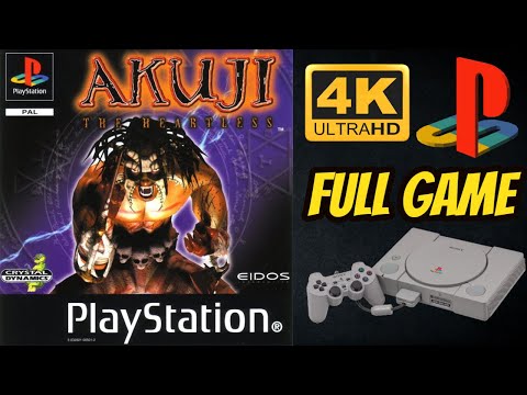 Akuji the Heartless | PS1 | 4K60ᶠᵖˢ UHD🔴 | 100% ALL ANCESTORS Longplay Walkthrough Full Movie Game