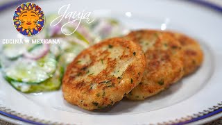 Tortitas de Papa Especiales Que No se Desbaratan y Ensalada Fresca ...