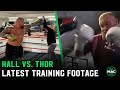 Eddie Hall vs. 'The Mountain' Thor Bjornsson Latest Training Footage