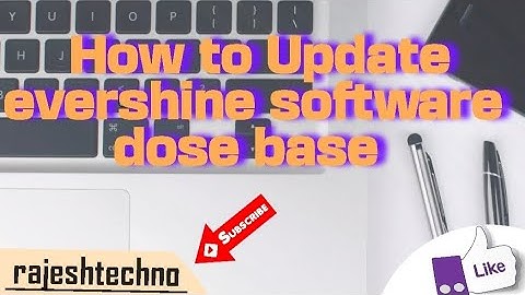 How to update Evershine Software in dos|dos evershine software update kaise krein|Rajesh Kumar