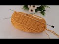 Muhteşem 🎉 Yelek, Şal, Hırka, Battaniye İçin İki Şiş Örgü Modeli #knitting