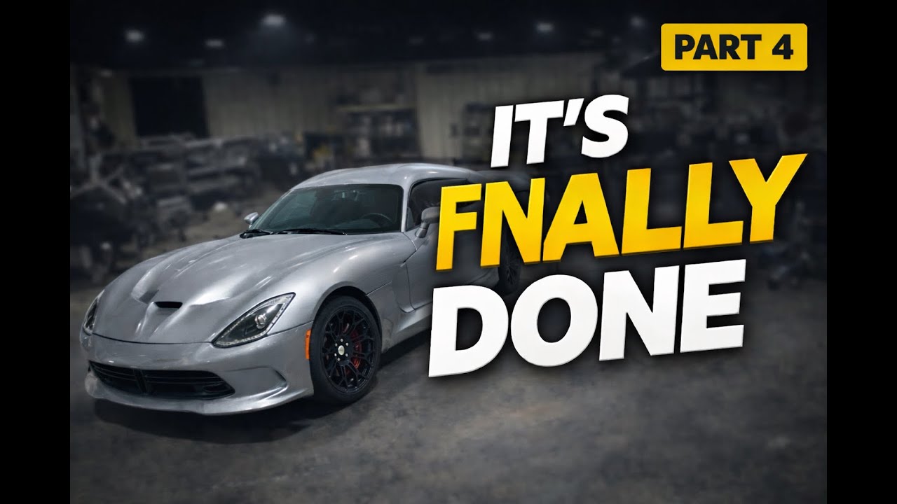 I Finally Finished Rebuilding This Dodge Viper (Part 4)