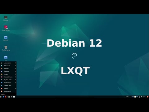 debian 12 "bookworm" LXQT