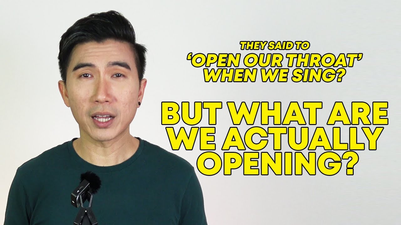 Open Your Throat When Singing? |  Aaron's Singing Class