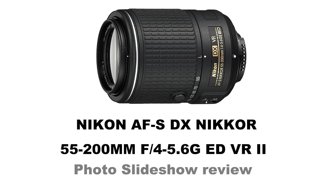 NIKON AFS DX NIKKOR 55200MM F/45.6G ED VR II Image