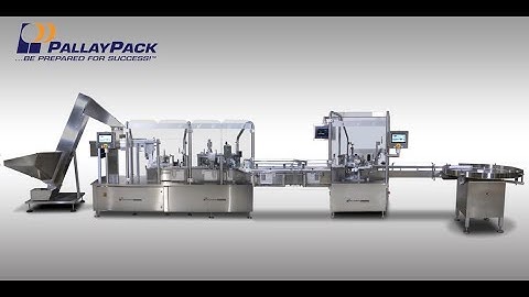 AbleBlock Filling-Capping-Labeling of Plastic Bottles - 100% IPC Weight Check