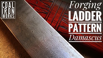 Ladder Pattern Damascus