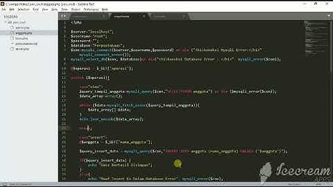 Pertemuan 13 Teknologi web service (pembuatan json pada php)