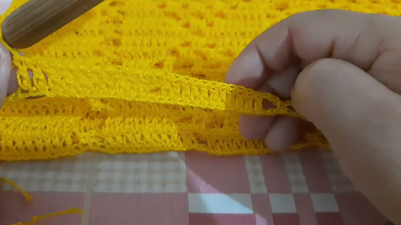 passo a passo de caminho de mesa em croche fácil e rápido de fazer