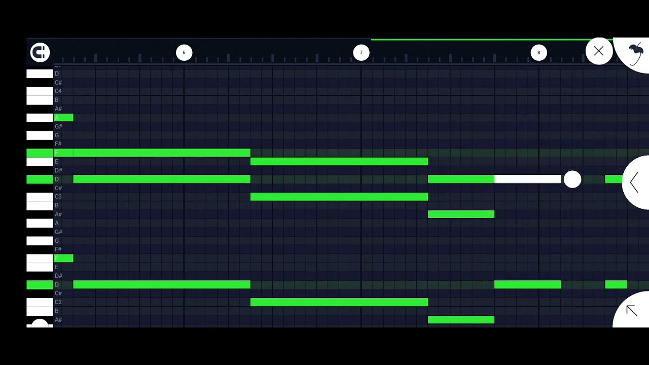 how to make gqom baseline from stretch on FL studio mobile - YouTube